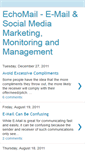 Mobile Screenshot of blog.echomail.com