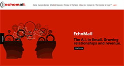 Desktop Screenshot of echomail.com