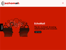 Tablet Screenshot of echomail.com